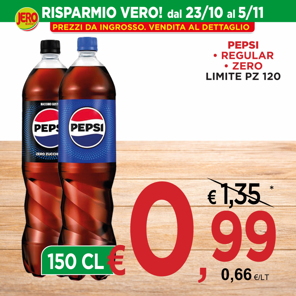 Pepsi Regular / Zero