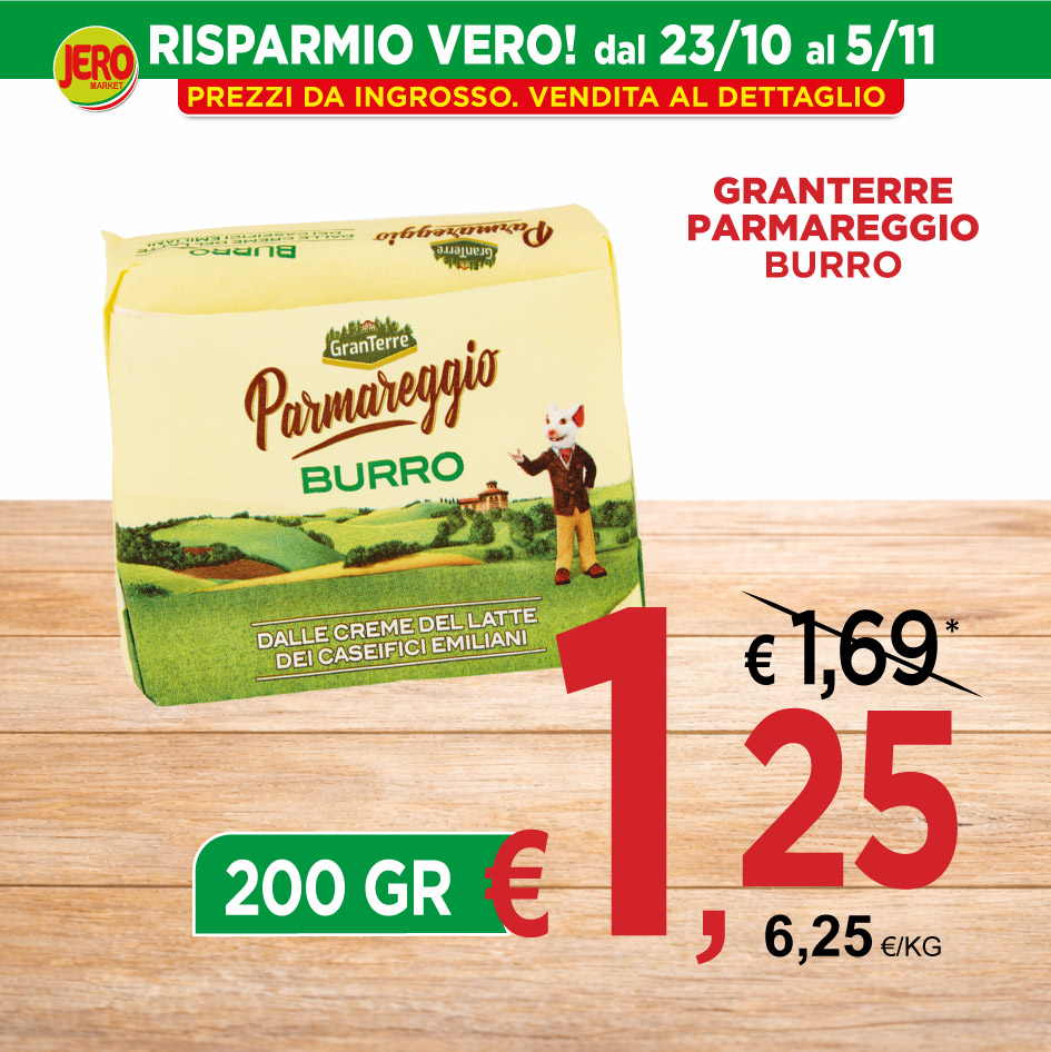 Granterre Parmareggio Burro