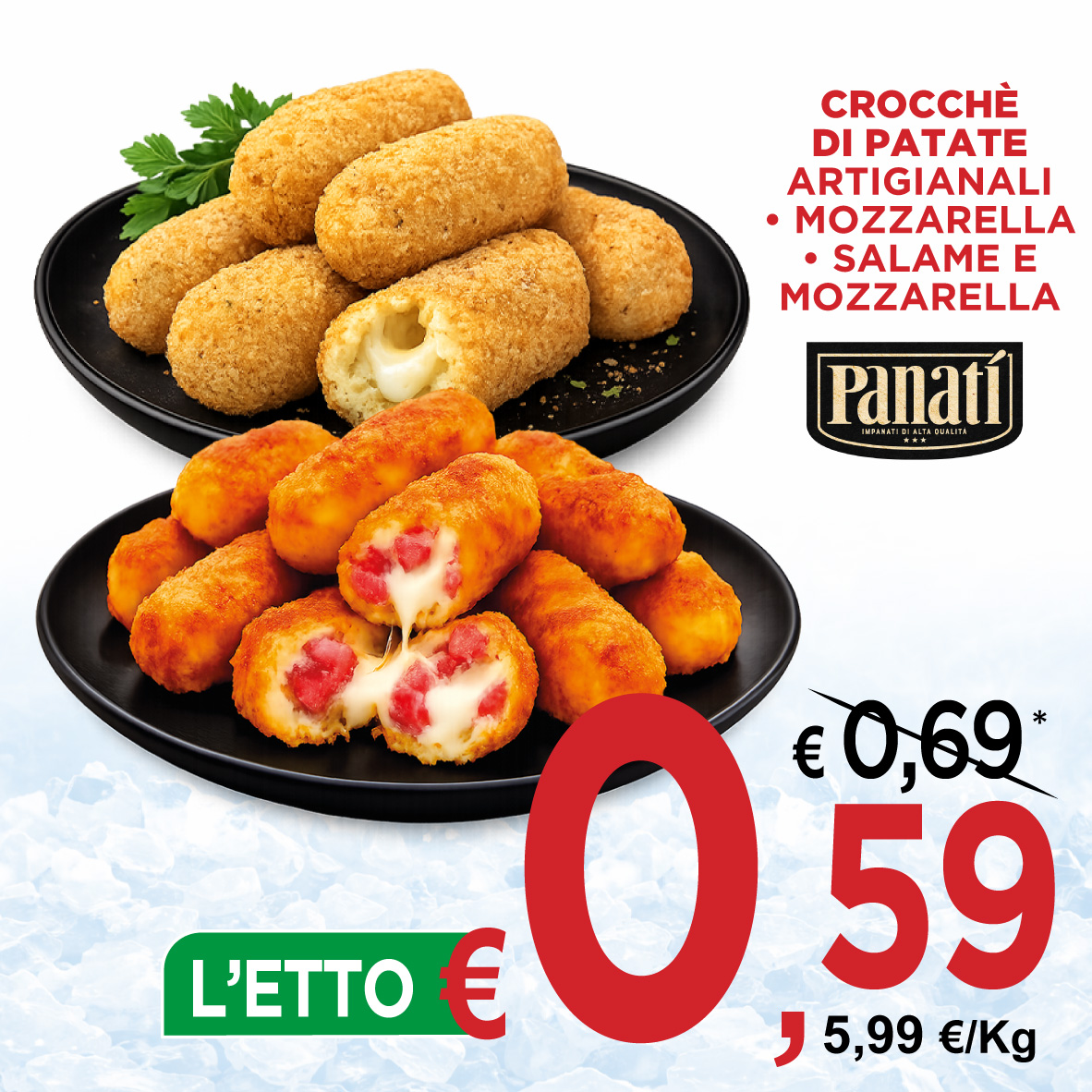 Crocche di Patate Artigianali Panatì