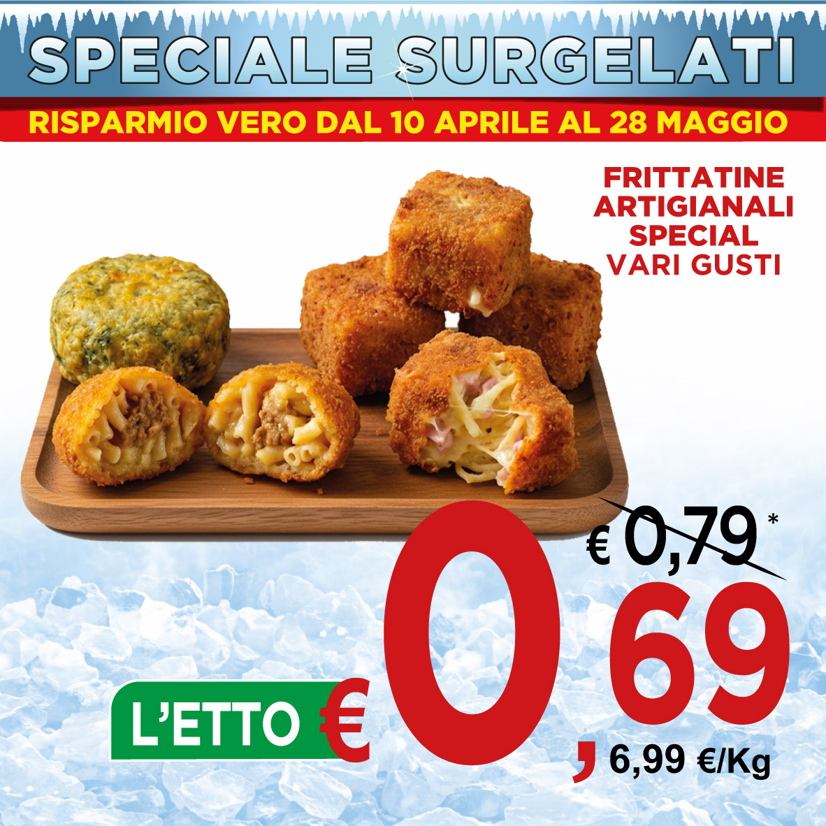 Frittatine Artigianali Special Vari Gusti