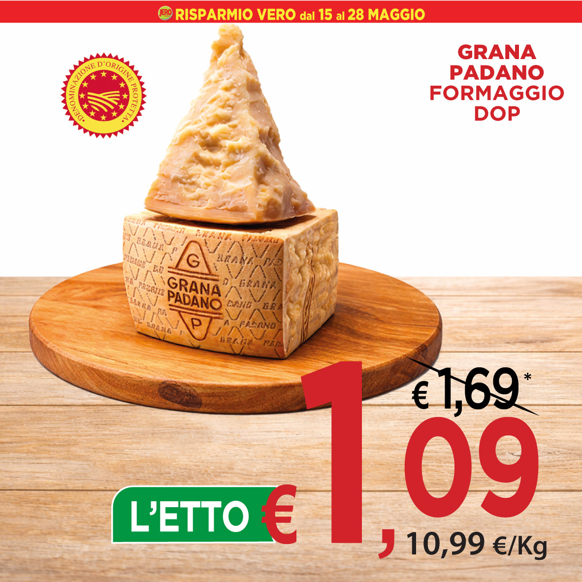 Grana Padano Formaggio DOP
