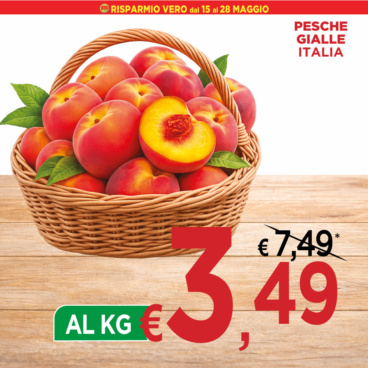 Pesche Gialle Italia